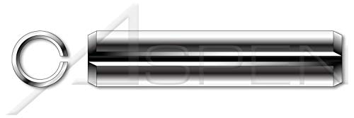 (1000 бр.) М3,5 X 22 мм, ISO 8752, Метричен, Извити Щифтове с прорези, Сверхпрочный, Неръждаема стомана AISI 301
