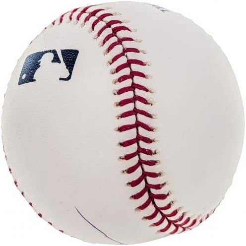 Джош Андерсън С Автограф от Официалния представител на MLB бейзбол Атланта Брейвз, Детройт Тайгърс Холограма Tristar 6232894 - Бейзболни топки с автографи