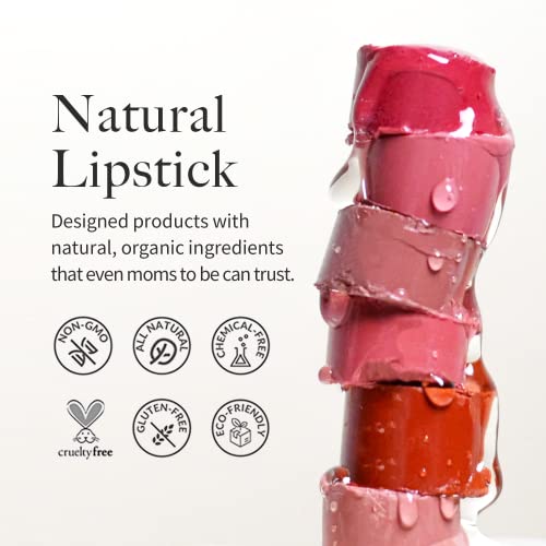 YULIP Lipstick - Корейска козметика, Органична, Чиста Красота, Без Парабени, Натурална червило, Без Аромати, Хидратиращи и Лечебното червило - Смелият Гол