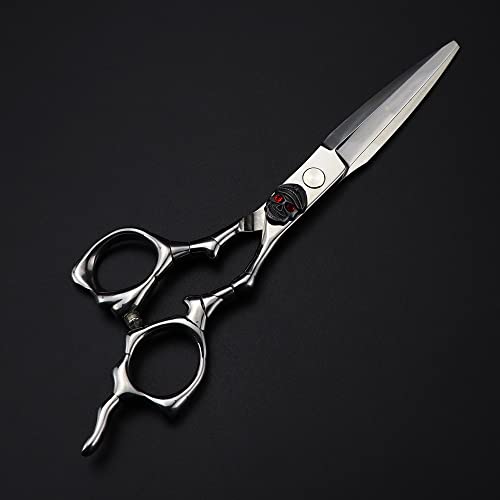 Ножица за подстригване на коса, 6-инчов професионален Японски 440c престижна ножици за рязане на черепа, ножица за подстригване на коса фризьорски ножици за филировки, фризьорски ножици (цвят: Филировочный)