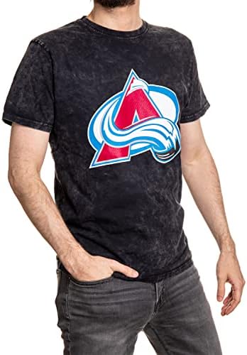 Мъжки дрехи Calhoun NHL за сърф и каране на кънки на лед, която е Боядисана Реколта тениска