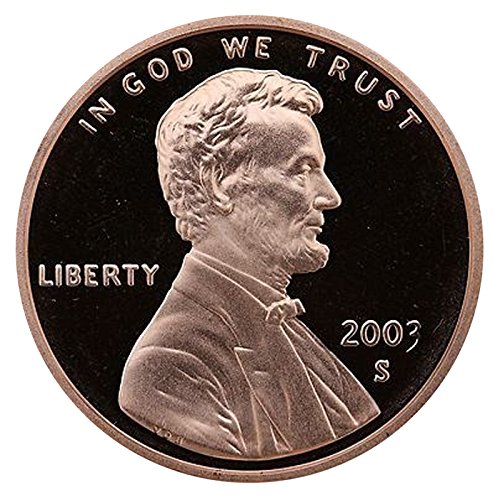 Доказателство Скъпоценен камък 2003 г. Паметник на Линкълн Цент, Пени Доказателство Монетния двор на САЩ