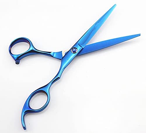 Ножица за подстригване на коса, 6 инча Япония стомана 440c класически синьо за подстригване и на разреждане, фризьорски ножици, набор от фризьорски ножици за подстриг