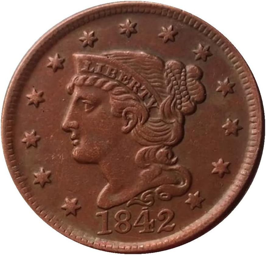Американски центове (1839-1852) 14-годишна Допълнителна Чуждестранна копие на Възпоменателни монети