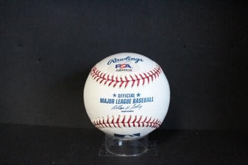 Бейзболен автограф с автограф Ей Джей Пьержински Auto PSA/DNA AM48826 - Бейзболни топки С Автографи