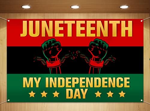 Sunwer Девятнадцатое юни Фон За Фотобудки Афроамериканский Ден на Независимостта на Черна Ден на Свободата На Закрито и На Открито за Доставка Украси За Партита