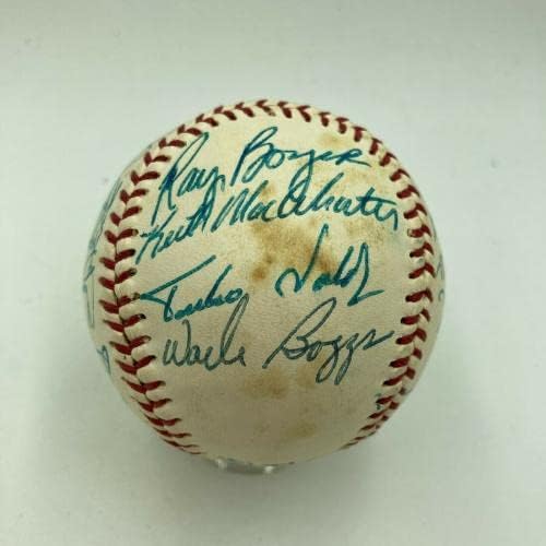 Уейд Богс, Начинаещ Потакет на Бостън Ред Сокс 1980 г., подписано бейзбол бейзболни топки с ДНК-Автографи на PSA