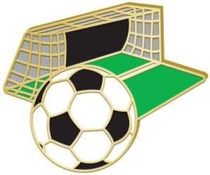 Футбол Жени Crown Награди - Футболна топка 1,25 инча и Эмалевая на Жени в Ревера на окото