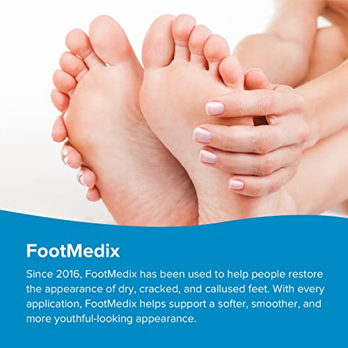 DERMALMEDIX FootMedix от Dr. Watts, Крем за крака, без мирис за възстановяване на силно сухи, напукани, мозолистых стоп (1 опаковка)
